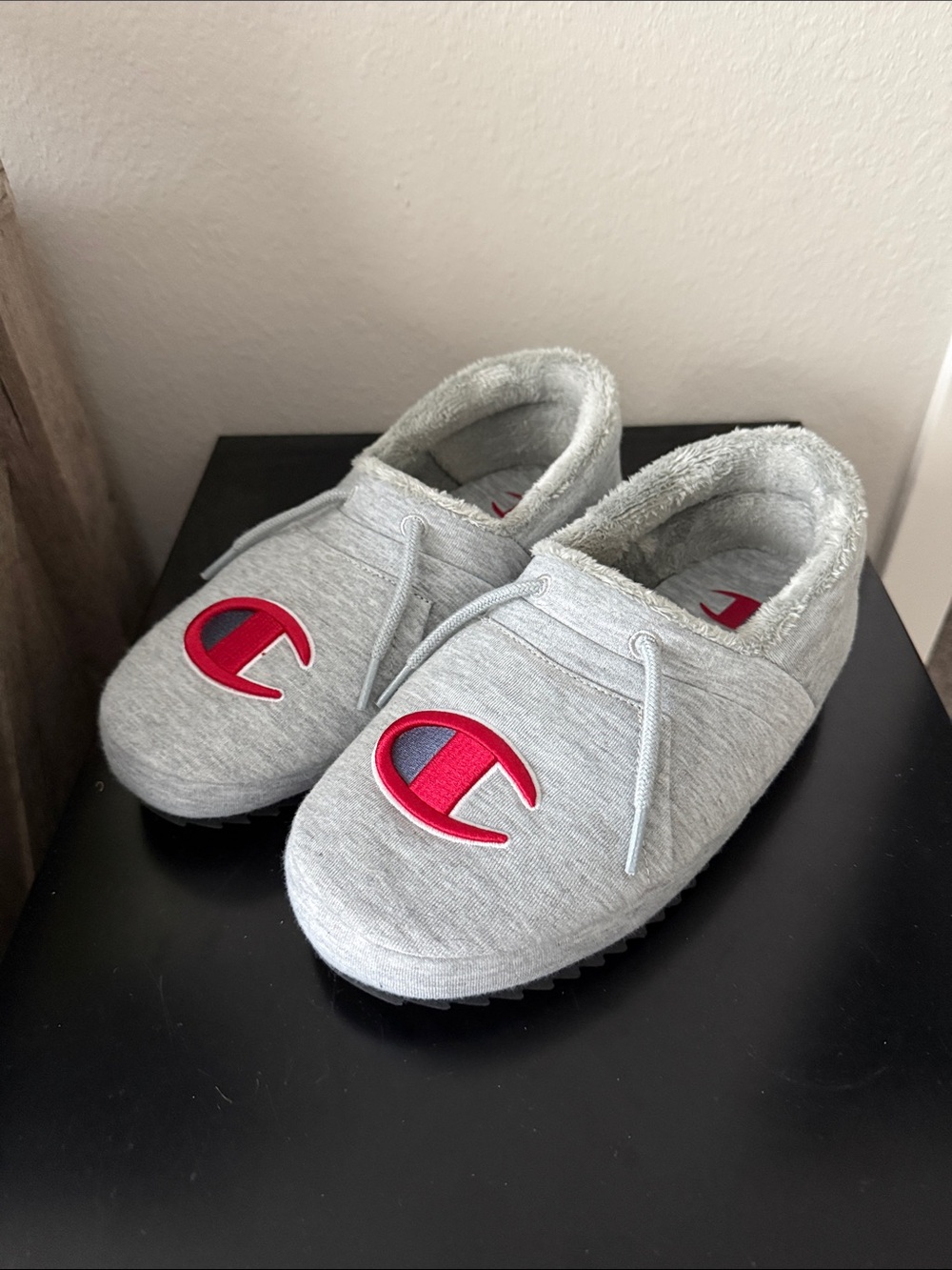 Champion University Slippers “Heather Gray”